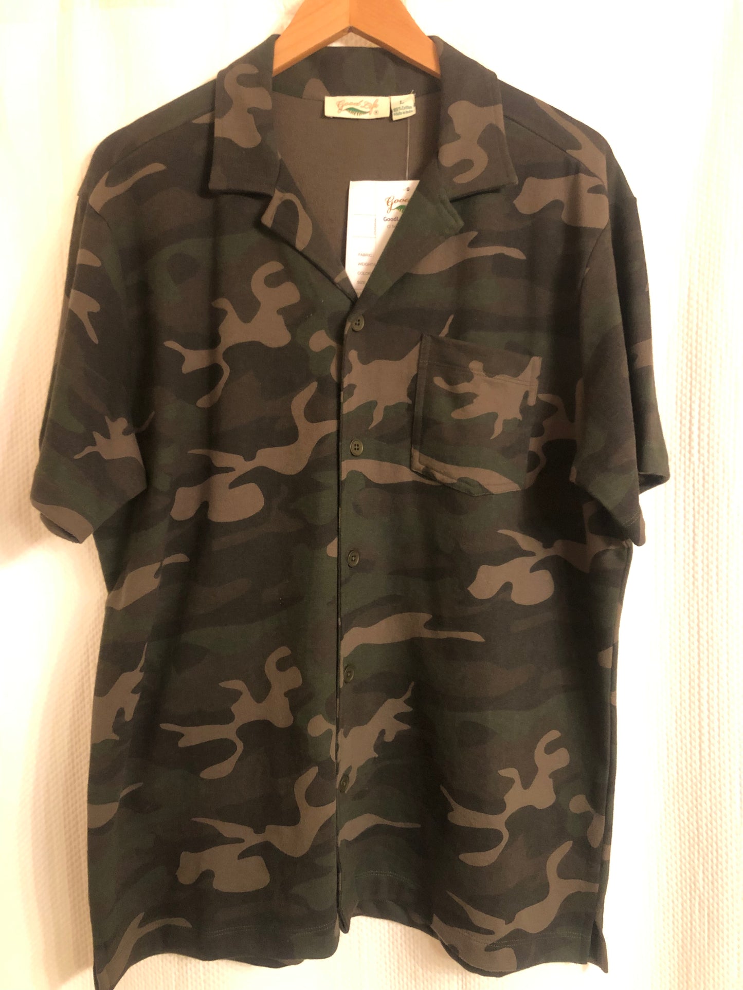 Men's Button Down Camp Shirts