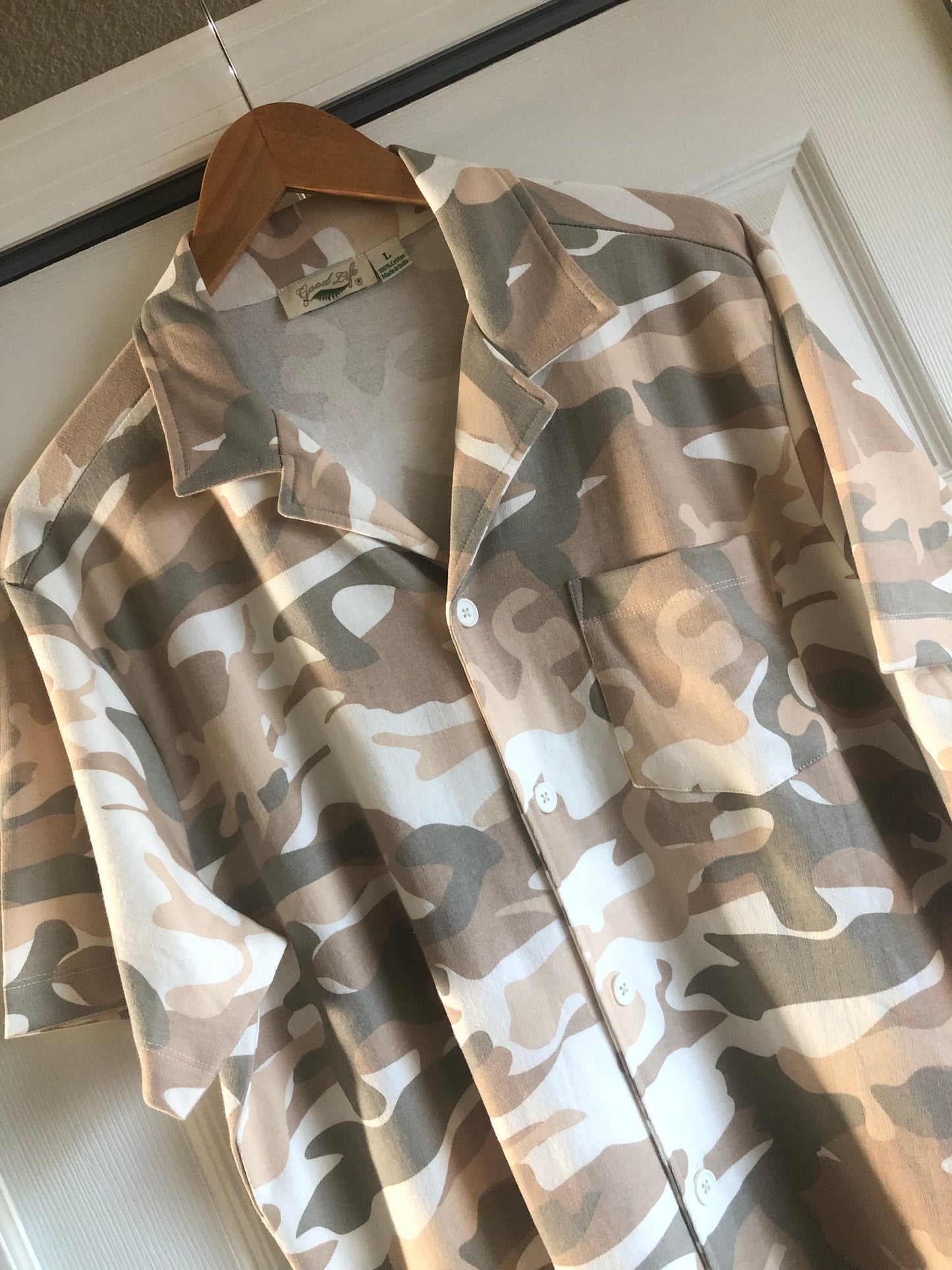 Men's Button Down Camp Shirts